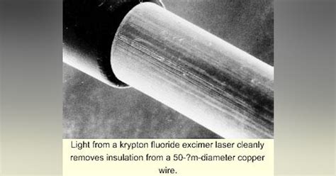 Lasers strip wire precisely and without damage 